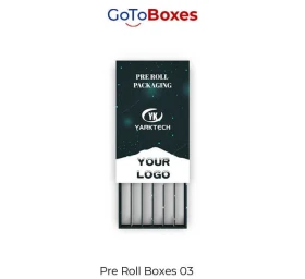 Pre Roll Packaging with Logo UK