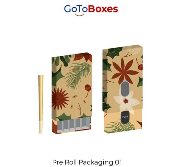 Printed Pre Roll Packaging UK