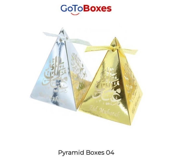 Custom Gift Pyramid Boxes UK