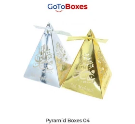Custom Gift Pyramid Boxes UK