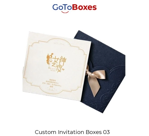 Printed Invitation Boxes UK