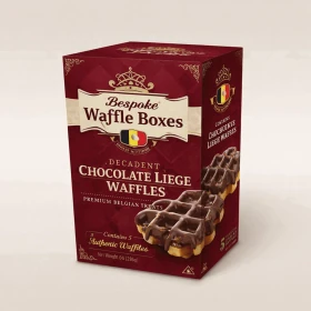 Custom Waffle Boxes Wholesale UK