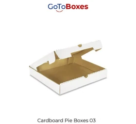 Cardboard Pie Boxes White Cardboard Pie Boxes UK