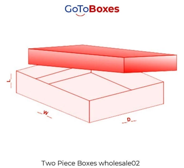 Custom Two piece boxes Wholesale UK