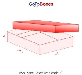 Custom Two piece boxes Wholesale UK