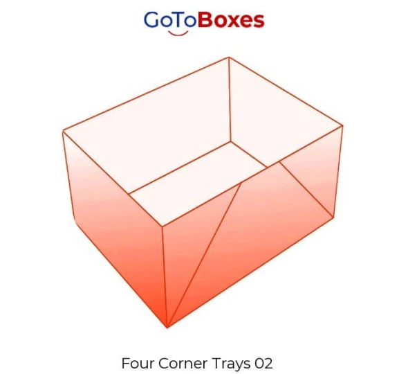 Custom Four Corner Tray UK