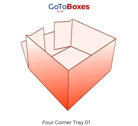Custom Four Corner Tray Wholesale  UK