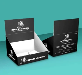 Custom Four Corners With Display Lid Boxes UK