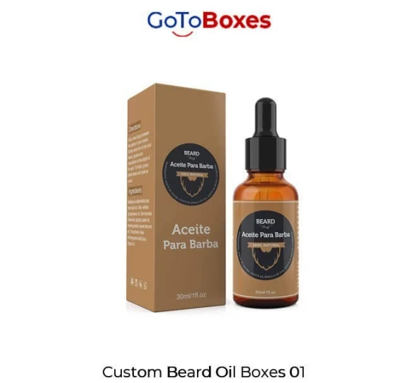 Custom Beard Oil Boxes UK