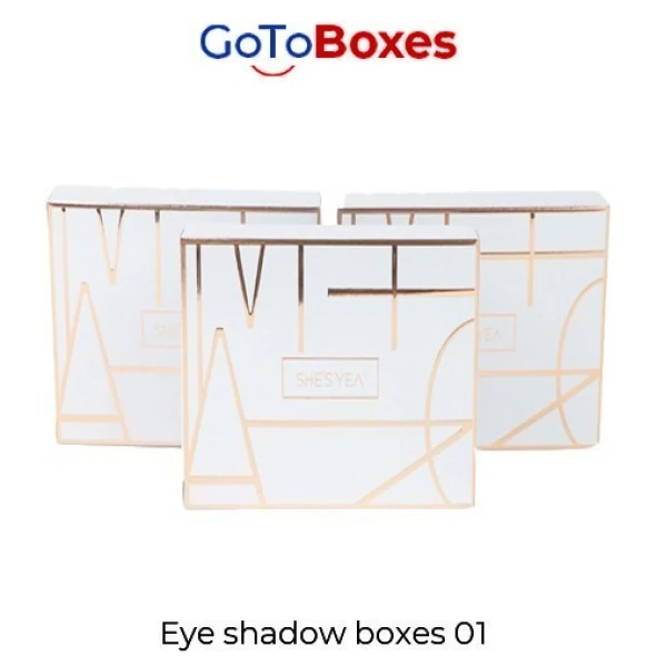 Printed Eye Shadow Boxes UK