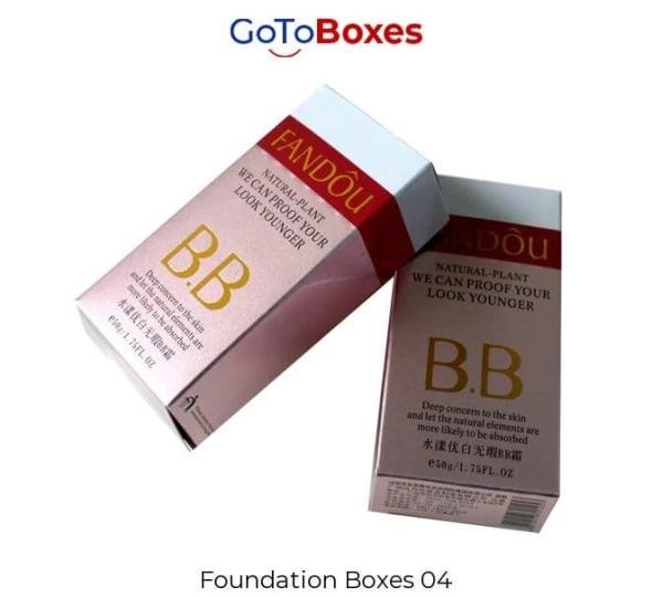 Custom Foundation Boxes with Logo UK